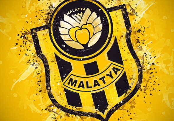 HD-wallpaper-yeni-malatyaspor-paint-art-logo-creative-turkish-football-team-super-lig-emblem-yellow-background-grunge-style-malatya-turkey-football